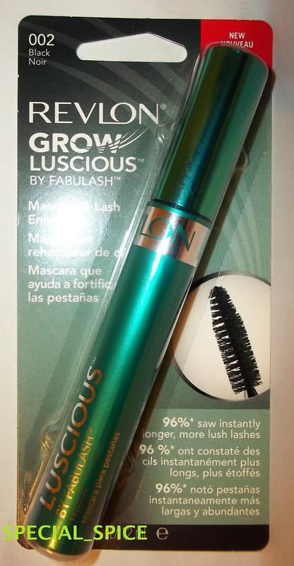 NEW REVLON GROW LUSCIOUS MASCARA BLACK #002  