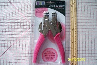 CROP A DILE 8 TOOLS IN 1 SNAP SETTER PUNCH EYELET NIP  