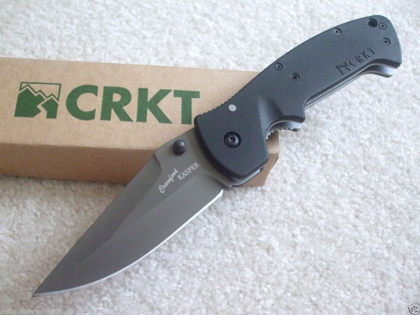 CRKT Crawford Kasper Tactical Knife 6773Z New Zytel Handles  