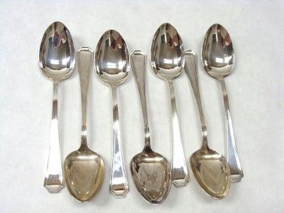 GORHAM STERLING SILVER 27pc FAIRFAX PATTERN FLATWARE 7 PIECE SET 