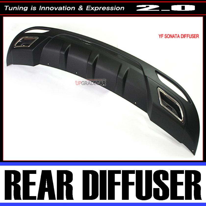 Rear Bumper Diffuser Version 2.0 For 11 Hyundai Sonata YF ix45  