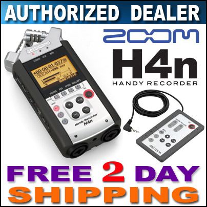 ZOOM H4n Handy Digital 4 Track Recorder + RC4 REMOTE  