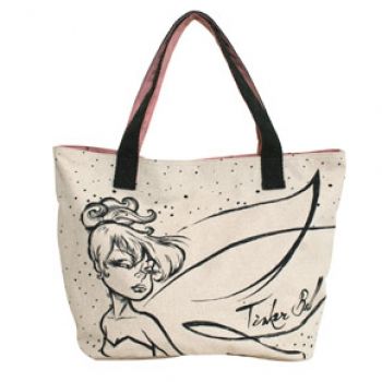 Tote Bag DISNEY NEW Tinkerbell Stetch Hand Bag Purse  