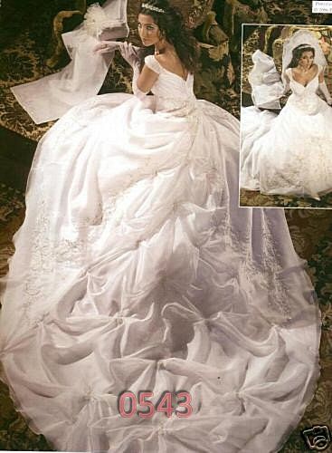 Hochzeitskleid Brautkleid Gr.34 Gr.52 ♥ N0543  