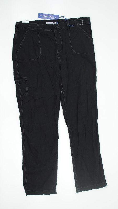 W0894 VT01 NEW BANDOLINOBLU WOMENS BLACK PANTS 12  