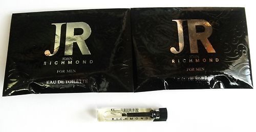 JR John Richmond for Men EDT 1.6ml .05oz Sample x2  