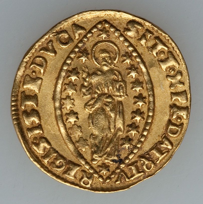 1709 1722 Italy Venice Giovanni Corner II gold Zecchino ND VF  