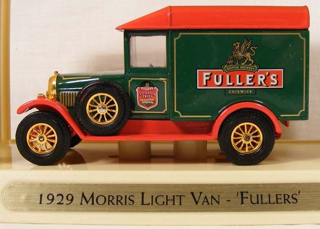 MATCHBOX MOY YGB04 1929 MORRIS LIGHT VAN   FULLERS  