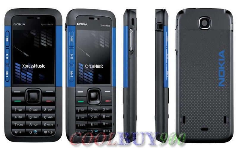 New Nokia 5310 XpressMusic Blue Cell Phone Unlocked GSM 961613186843 