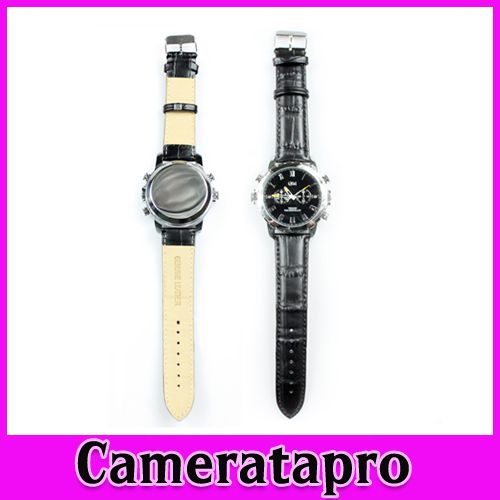 8GB 1080P Waterproof Spy Watch Camera Night Vision DVR US Night Vision 