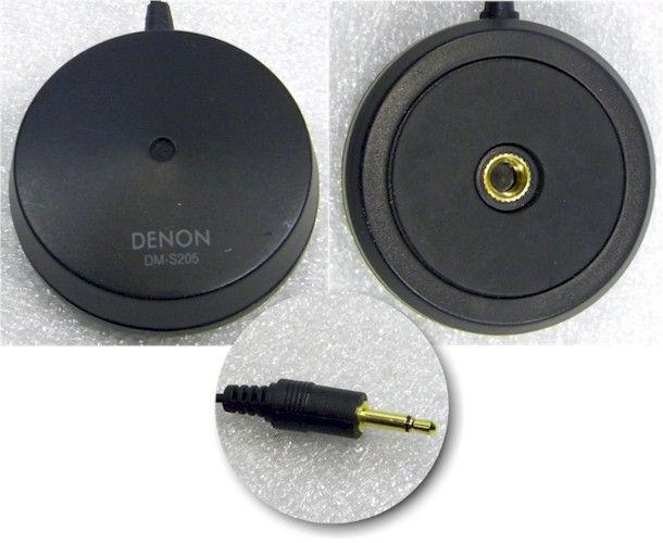 DENON HOME THEATER CALIBRATION MICROPHONE DM S205 ++FREE SHIP++  