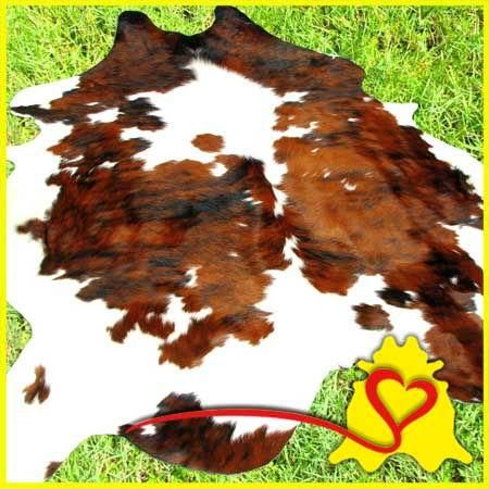   RUG COW HIDE RUGS SKIN LEATHER STEER ** 1506  