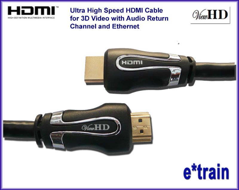 15 FT ViewHD HDMI 1.4 Cable Ultra High Speed 3D HDTV 4K  