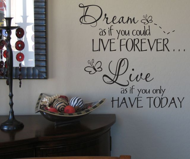 WallWords Wall Quotes Lettering Vinyl Words Decor Art  