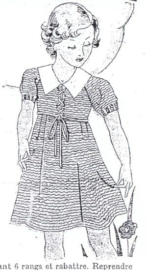 20 BLEUETTE PATTERNS CROCHET/KNITTING 1931 TO 1959  