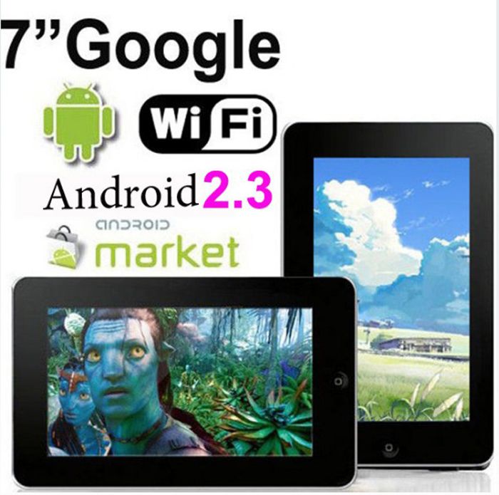 MID Black Google Android 2.3 Touchscreen Tablet PC WiFi+3G 256MB 1 