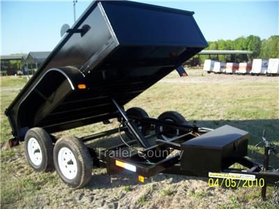 NEW 5 X 10 5X10 7,000 LB Dump Trailer w/ Warranty  