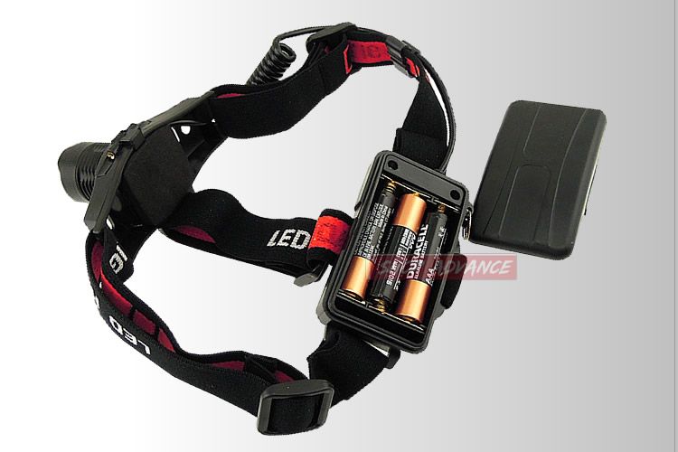 600 Lumens 7 watt CREE XPG R5 LED 3xAAA Zoomable Zoom Headlamp 