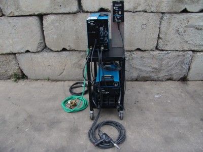 MILLER XMT 304 WELDER XR 15A GUN OPTIMA PULSING PENDANT  