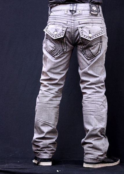 Kayden K 231 Jeans   Grey/Black