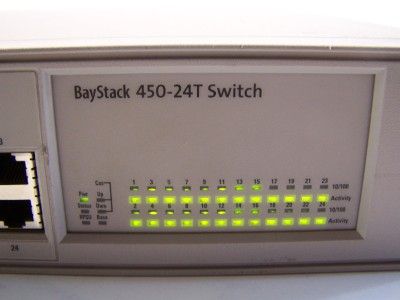 Nortel Networks Baystack 450 24T 24 Port Switch Module  