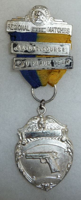 1950 NATIONAL RIFLE ASSOCIATION NRA SHOOTING MEDAL  