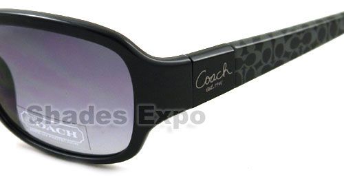 NEW COACH SUNGLASSES 3002 BLACK AUTH  