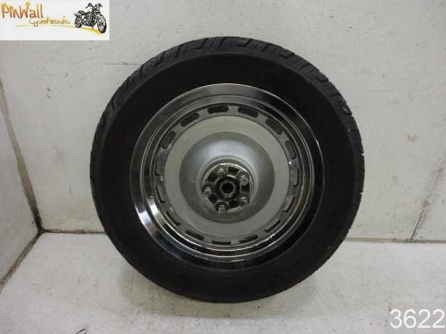 TIRE=DUNLOPD401 , 150/80B16 71H, TREAD=4/32, RIM=T16X3.00D, PITTING 