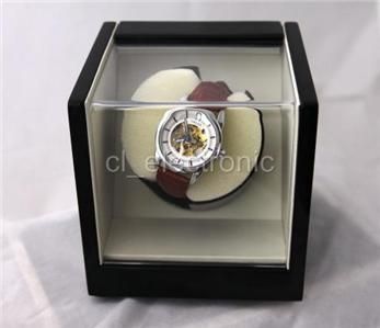 ALG LUXURY SINGLE AUTOMATIC WATCH WINDER DISPLAY BOX  