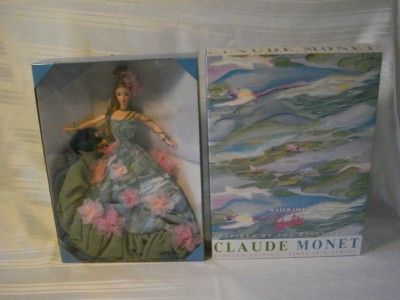   MONET WATER LILY BARBIE FIRST IN SERIES LIMITED EDITION L@@K  