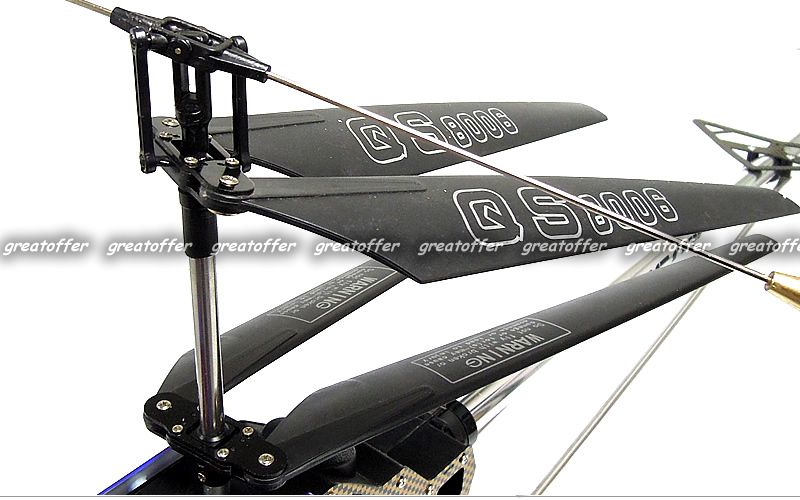 QS8006 53 inch GYRO 3.5 Channel Metal RC Helicopter FREE PARTS  