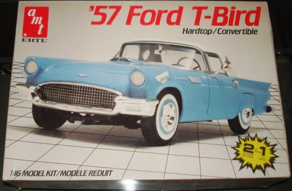 AMT/ERTL 116 57 Ford T Bird Hardtop/Convertible #6721  