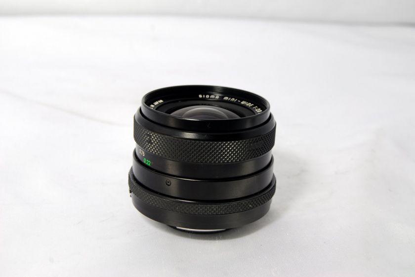 Nikon Sigma 28mm f2.8 lens Ai mini wide angle manual focus  