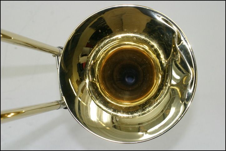 Bach Stradivarius 36BO Bb/F Tenor Trombone with F attachment in GOOD 