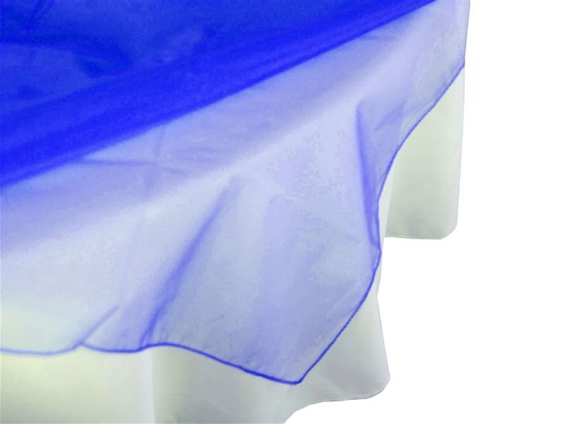 15 pc 72x72 Sheer Organza Overlays Wedding Wholesale  