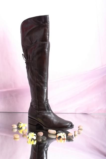 Donna Piu 7530 Dark Brown Riding Leather Jackboots 35/5  