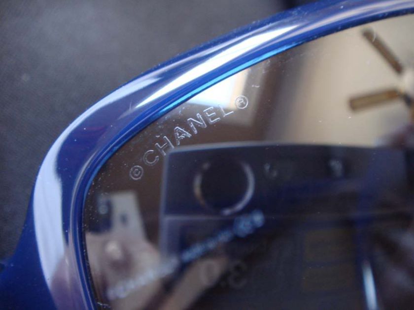 MIB AUTH CHANEL BLUE CC SUNGLASSES c503/11 $500  