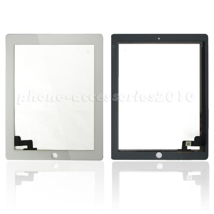 New White Touch Screen Glass Digitizer For iPad 2 2nd  
