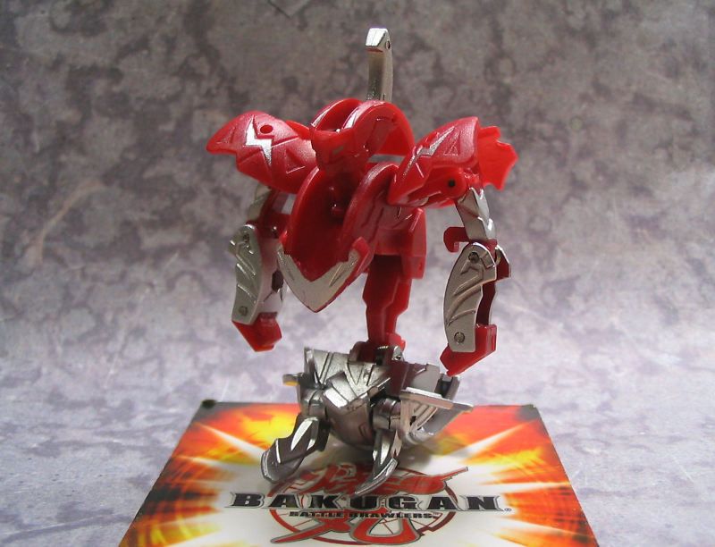 Bakugan Mechtanium Surge Red Pyrus Wolfurio 810g DNA  