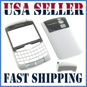 NEW White Faceplate Housing BlackBerry 8300 8310 8320  