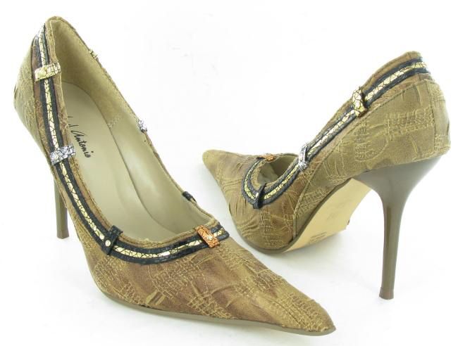 Michael Antonio Lynette Pump Brown Womens NEW $80  