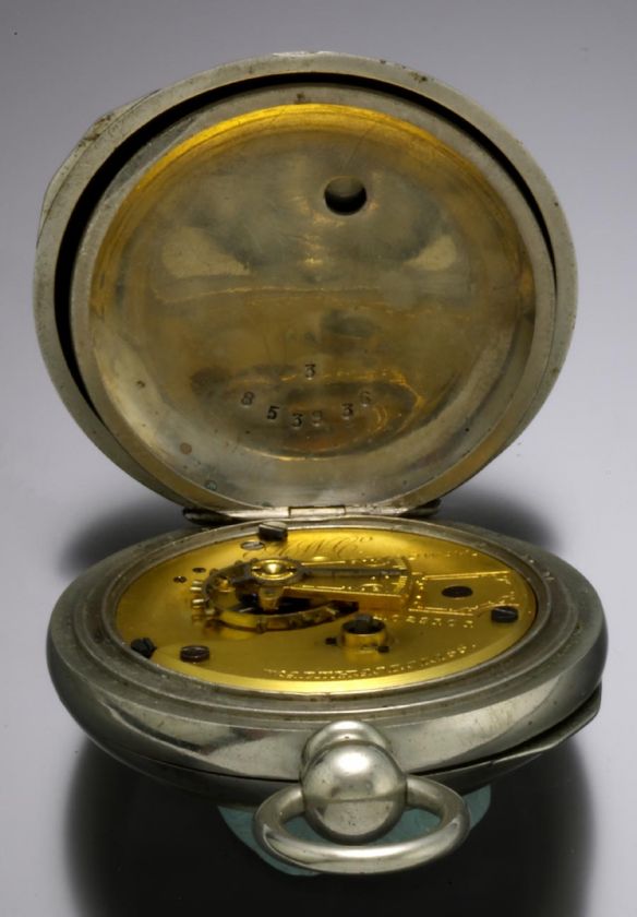 Waltham Full Plate Gilt Movement Mans Pocket Watch  