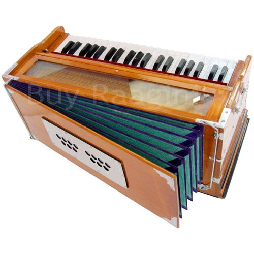 BUY HARMONIUM 9 STOP TEAK COLOUR FOR SALE~PETI BAJA ~ABG 