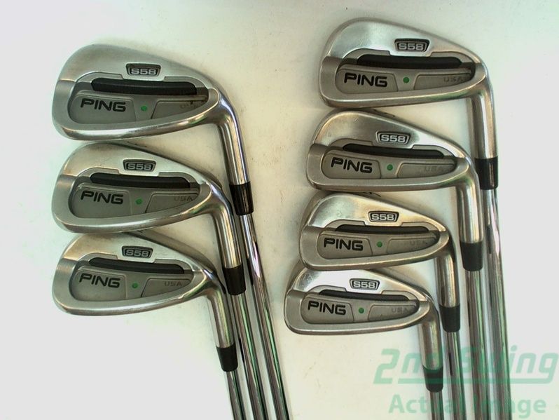 Ping S58 Iron Set 4 PW Steel Stiff Right  