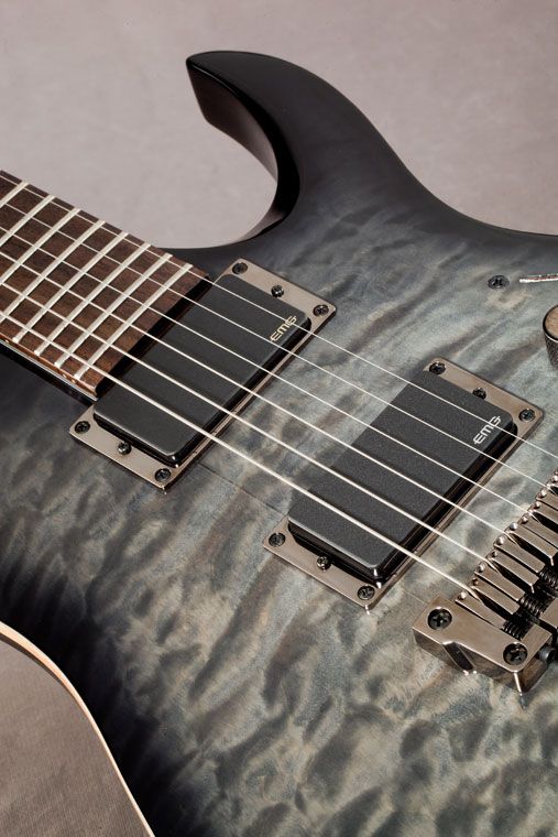  EMG® 85/81 pickups. The bridge position creates razor sharp attack 