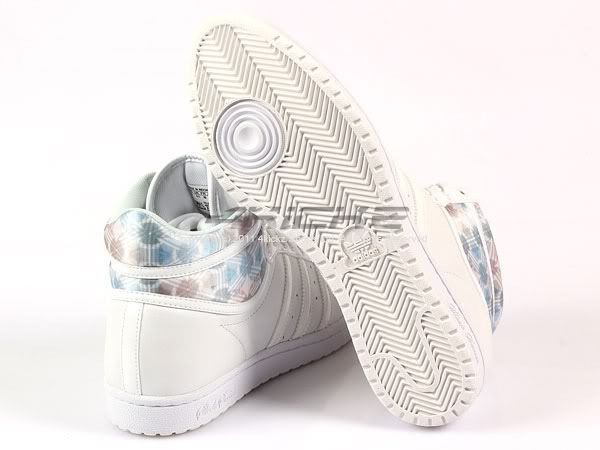 Adidas TOP Ten HI Sleek W White Sports Heritage Womens G46331  