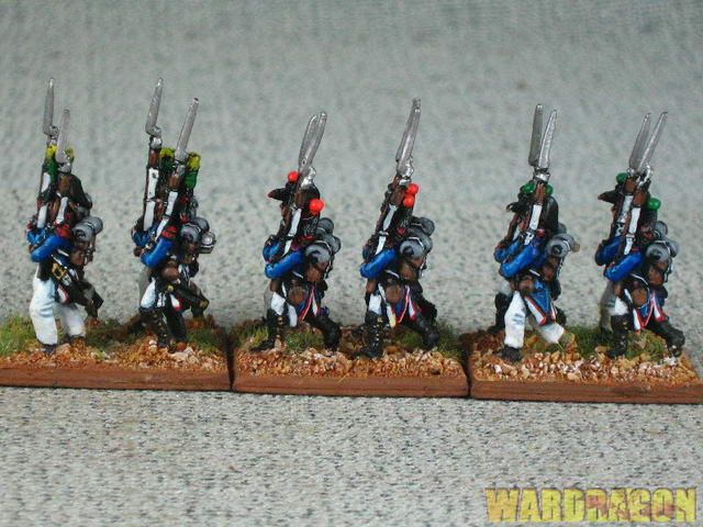 15mm Napoleonic WDS painted French 1798 1806 Infantry Line s75  