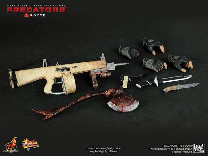 Hot Toys Predators S 2010 Royce Adrien In Stock  