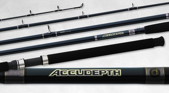 DAIWA ACCUDEPTH AD LC601HRB LEAD CORE TROLLING RODS  