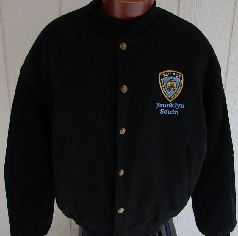 BROOKLYN SOUTH Film CREW JACKET L Police DYLAN WALSH  